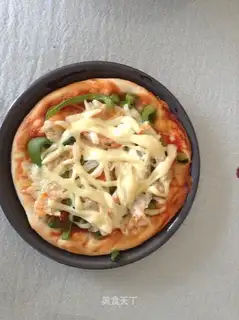 Shrimp pizza