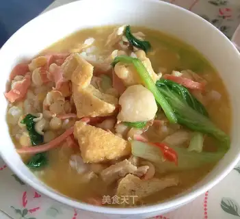 Chicken bean soup