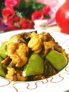 Snack curry chicken