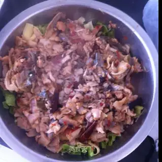 Boiled fish