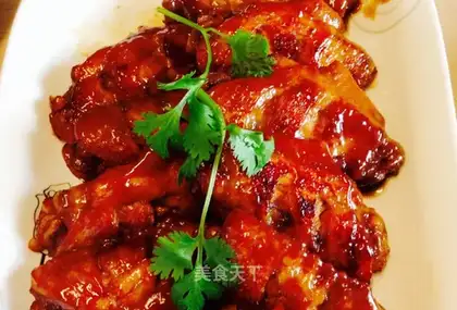 Honey chicken wings