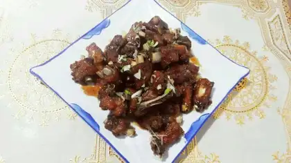 Sugar vinegar ribs