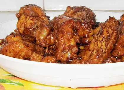The chicken wings