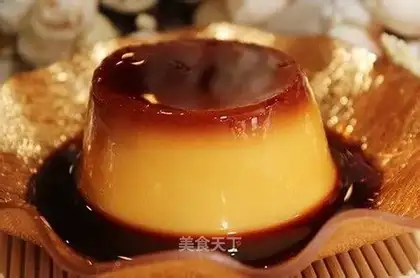 Caramel milk egg pudding