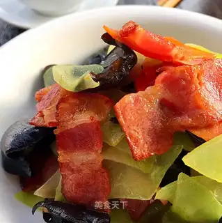 Bacon fried
