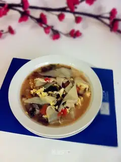 Spaghetti soup