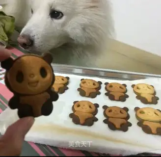 Panda cookies
