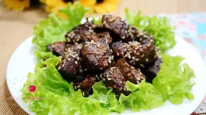 Air-cooked beef