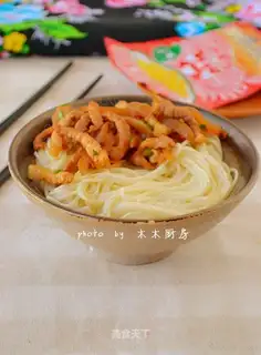 Squeeze the meat noodles