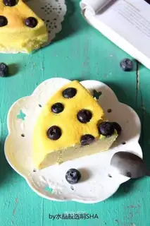 Blueberry yogurt cake