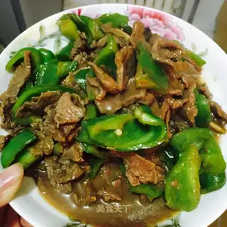 Fried beef