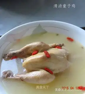 Quick soup chicken