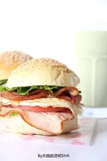 Double bacon eggburger