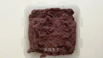 Homemade red bean sand