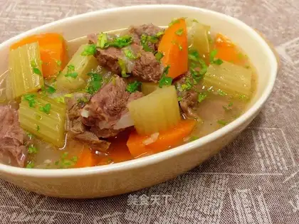 Vanilla vegetable roast beef