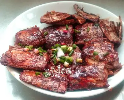 Red-fried fish
