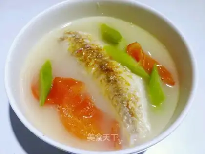 Tomato mackerel soup