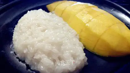 Thai mango rice