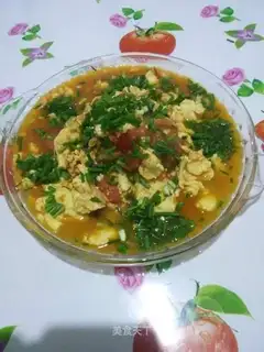 Onion tomatoes fried eggs