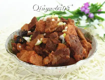 Beef stew, tofu