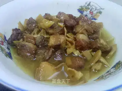 Spring red meat