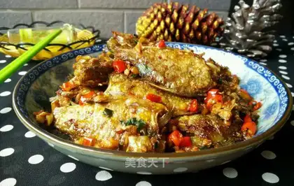 Fried minnow