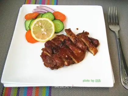 Black pepper chicken chop