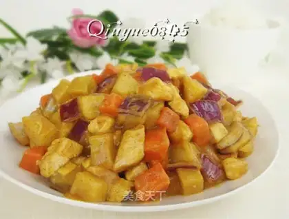 Curry chicken