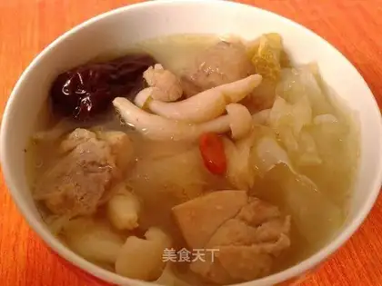 Silver chicken soup
