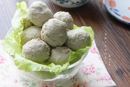 Homemade meatballs