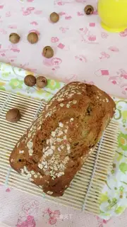 High-fry oats banana cake