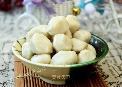 Homemade fishballs