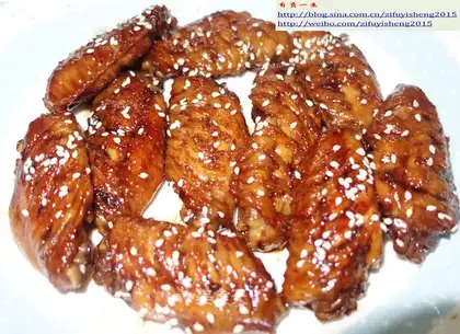 Coke chicken wings