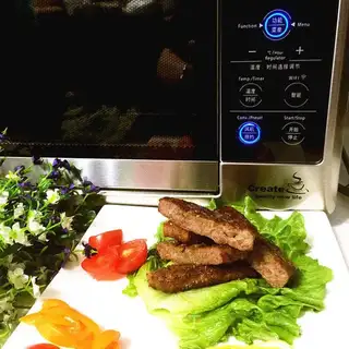 A roasted steak