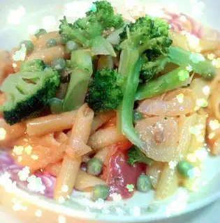 Garlic ketchup macaroni