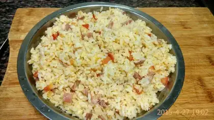 Gold fried rice
