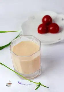 Orange milkshake
