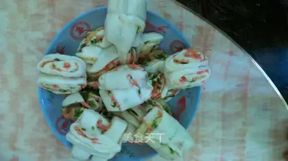 Milky ham rolls