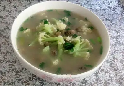Cream oyster soup