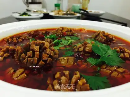A boiled beefball