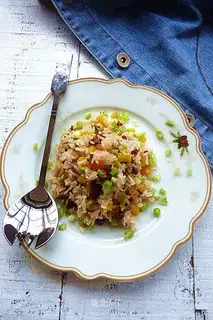 Sweet beef fried rice