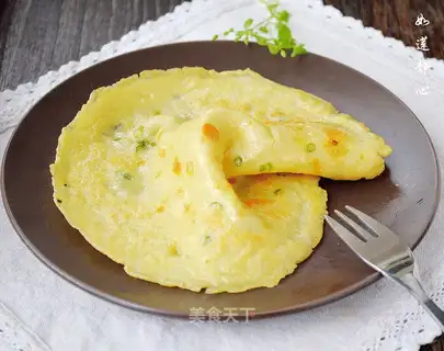 Onion omelet