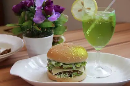 McKenzie double chicken leg burger