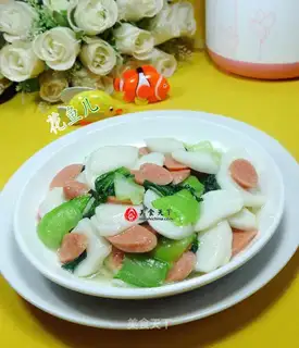 The ham and intestinal cuisine
