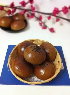 Black sesame breakfast bag
