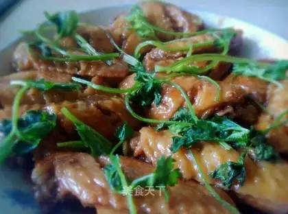 Coke chicken wings