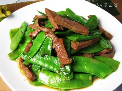 Fried Dutch beans