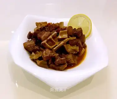 Dry red meat