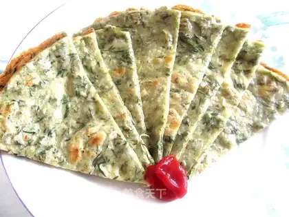 An egg cake