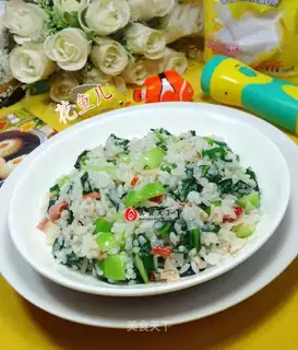 Crab willow fried rice